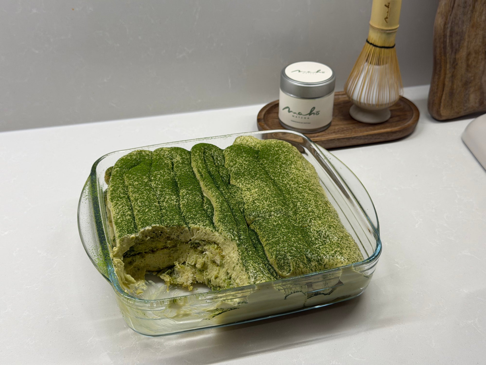 Recept na najlepšie matcha pistáciové tiramisu