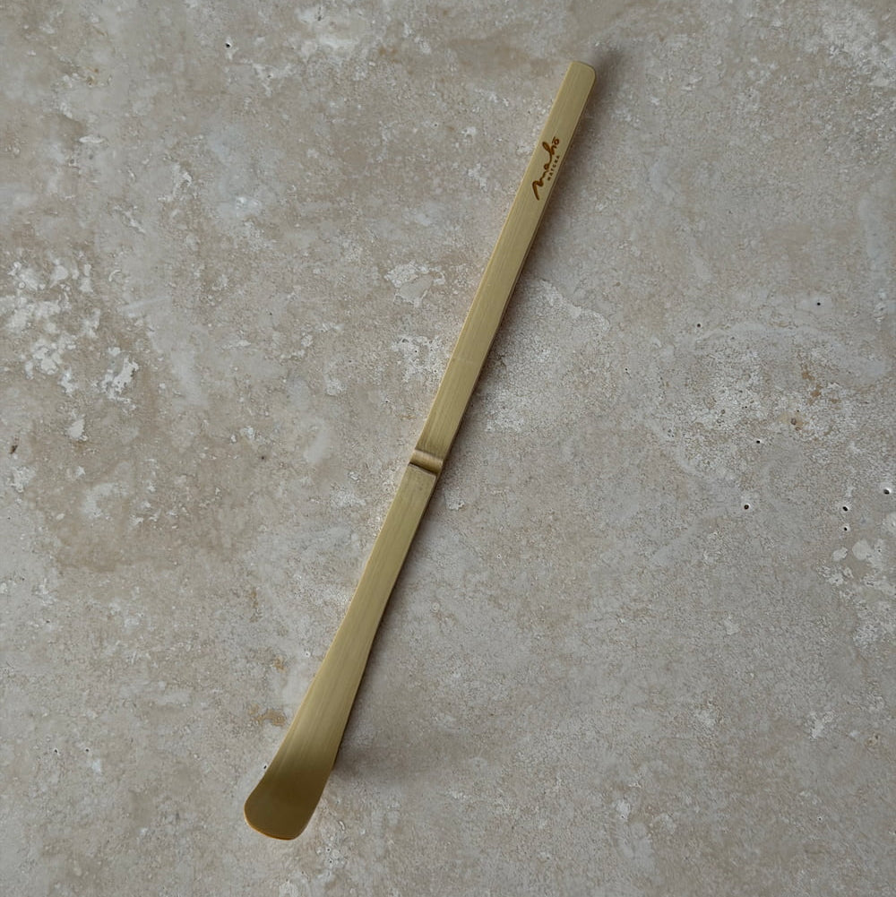 Chaschaku bambusová lyžička na matchu